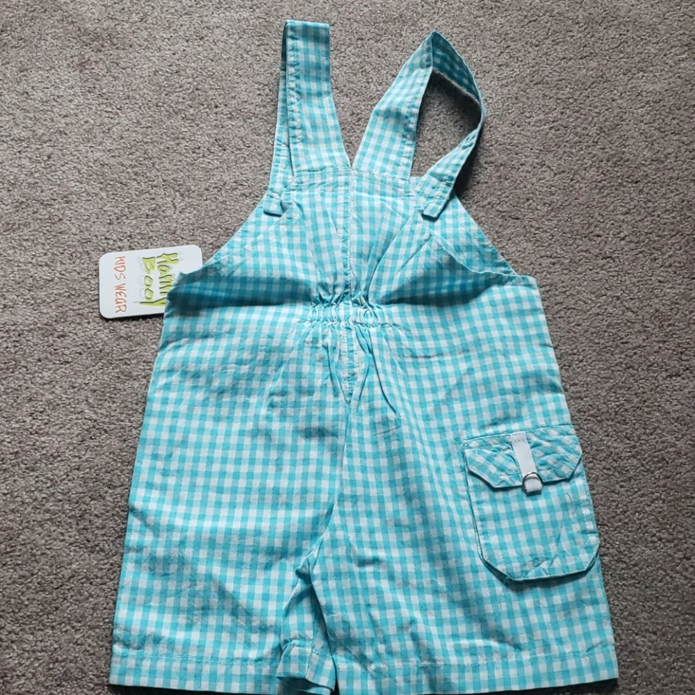 Cute shortall and T shirt set